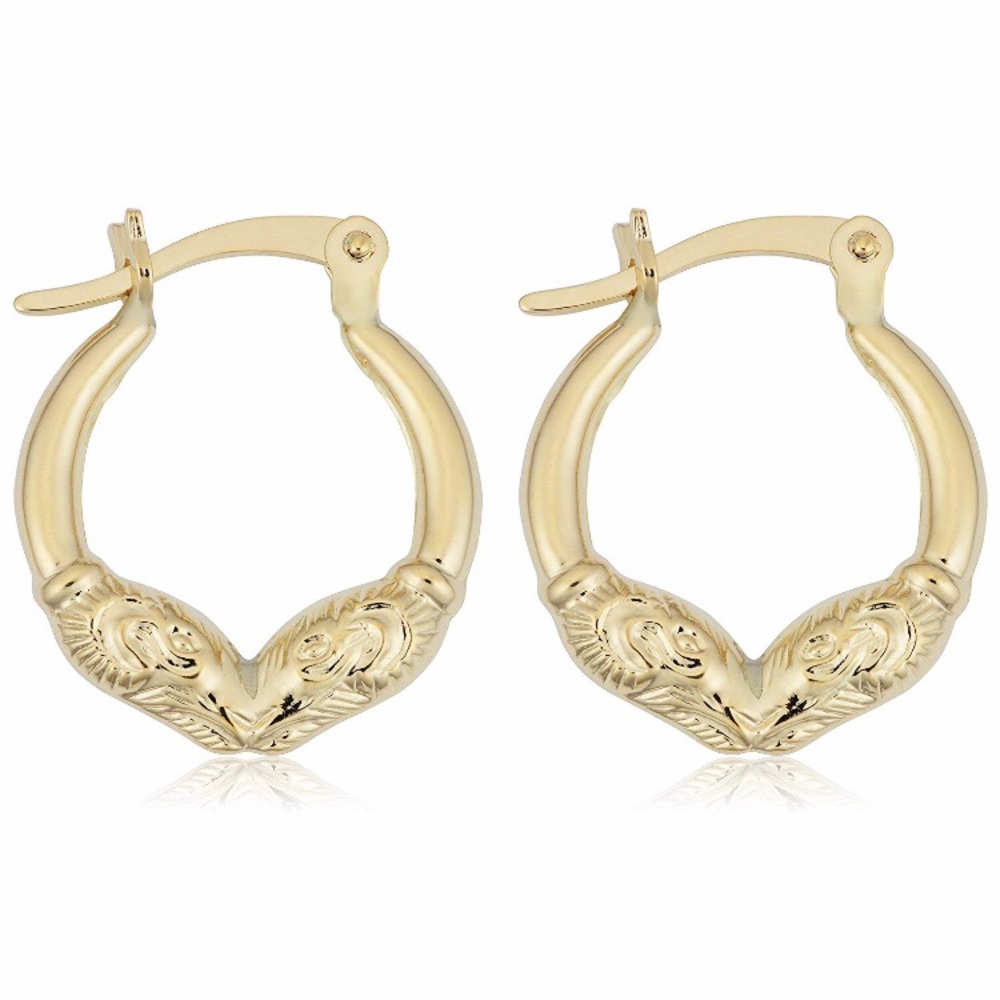 14k Gold Hoop Earrings